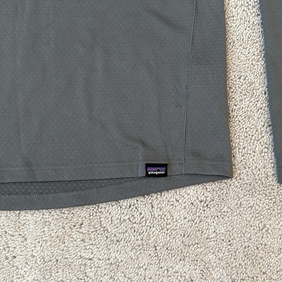 Kids’ Patagonia Capilene Midweight Zip-Neck | Size XXL (16-18) | Gray - Picture 3 of 5